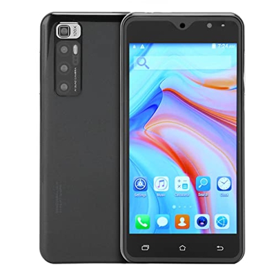 Jectse M10 Plus 5.0in Smartphone, 3G Net Face Unlocked Mobile Phone, 2GB RAM 16GB ROM, 8 Core, 2.4G 5G Dual WiFi, 4800mAh Battery, 5MP 8MP, Dual SIM C