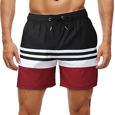 Suwangi Bañador Natacion Hombre Pantalones Cortos de Baño Shorts de Baño para Natacion de Secado Rápido Playa Surf