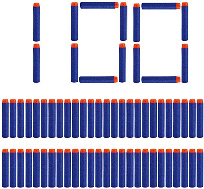 Pack Repuesto de Balas Nerf -Municiones de Espuma Eva - Dardos para Nerf - Elite de Juguetes