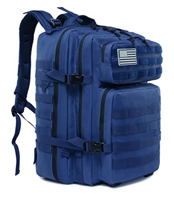 Long Keeper Mochila Tactica Militar – 45L Mochila Grande Unisex Molle Impermeables Mochila Supervivencia, Caza, Trekking, Senderismo, Montaña, Crossfi