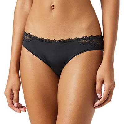 Calvin Klein Bikini Estilo Ropa Interior, Black, M para Mujer