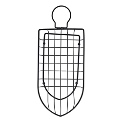 Yctze Cesta para Freír, Soporte para Papas Fritas de Acero Inoxidable Forma de Barco Redondo Pulido Recipiente para Papas Fritas Cesta para Freír para características