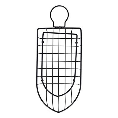 Yctze Cesta para Freír, Soporte para Papas Fritas de Acero Inoxidable Forma de Barco Redondo Pulido Recipiente para Papas Fritas Cesta para Freír para