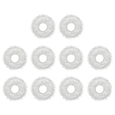 Whisverse Paño de mopa Compatible con Dreame BOT W10 / W10 Pro, Robot de Barrido, Accesorios de aspiradora, Repuesto de Almohadilla de mopa, Piezas de