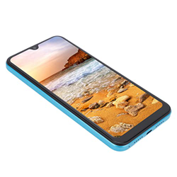 Smartphone Ultrafino 6.1 Pantalla HD 500W 800W Cámara HD 2GB RAM Dual Sim 6.1 Smartphone de Oficina (Azul) en oferta