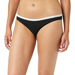 Calvin Klein Jeans 2pk Braguita de Bikini, Black/Black, S para Mujer características