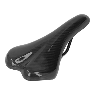 Asiento de Bicicleta, Absorción de Impactos Diseño Ergonómico Cojín de Asiento de Bicicleta Transpirable Negro para Bicicleta BMX para Bicicleta de Mo