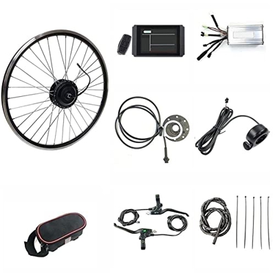 Samnuerly Kit de conversión eléctrica de 48V 1000W para 20", 24", 26", 27,5", 28", 29er, 700C Rueda Trasera E-Bike Hub Motor Motor de Bicicleta (48V29