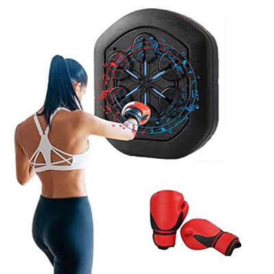 Máquina de Boxeo, Máquina de Boxeo de reacción de reacción de Boxeo, Música Smart Boxing Target Machine de Boxeo Adulto, Entrenador de Entrenamiento d