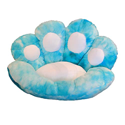 Cojín de asiento de pata de gato,Cojín para silla de dibujos animados lindo | Cojines de suelo para silla suave, almohada bonita, cojín de asiento gra precio