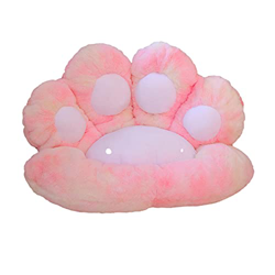 Mashin Pata de Gato de Peluche, Almohadilla de cojín con Estampado de Huellas, Soft Jumbo Lazy Sofa Bear Paw Almohadas Asientos de Piso Cojines Mat Si características