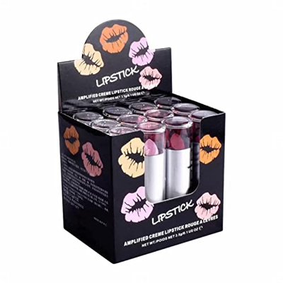Labiales Por Mayoreo Great Red Lipstick Hidratante e hidratante Lápiz labial de 12 colores Duradero y no fácil de desvanecer Lápiz labial * 12 Labial