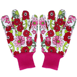 Veemoon Floral A Prueba De Deshierbe Poda Aire Impreso Mujeres Pescando para Rastrillar La Plantación De Jardines Guantes De Espinas Transpirables PVC características
