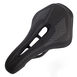 Sillin Bicicleta MontañA,Sillin Bicicleta Asiento de bicicleta/sillín MTB sillines de bicicleta de carretera PU ultraligero transpirable cómodo asient características