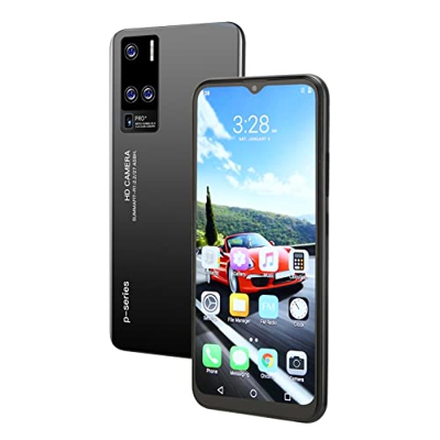 Smartphone Desbloqueado X50 5G, Pantalla IPS de 6,53 Pulgadas, 6 GB de RAM, 128 GB, Cámara Dual de 21 MP y 8 MP, Batería de 4000 MAh, Teléfono Móvil c