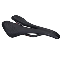FIQARO Sillin Bicicleta MontañA,Sillin Bicicleta sillín de Bicicleta de Carretera MTB de Peso de Esponja EVA de Fibra de Carbono de 168g (Color : Blac en oferta