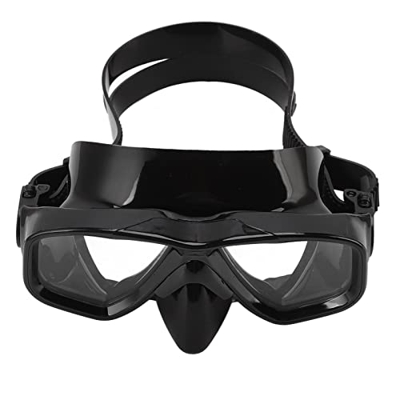 Fdit Gafas de Buceo, con Lentes de Vidrio Templado Almohadillas de Silicona Líquida Gafas de Snorkel Adecuadas para Adultos y Adolescentes