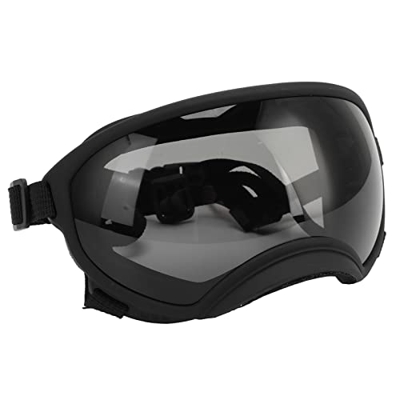 Gafas Grandes para Perros, Correa Ajustable, a Prueba de Polvo, Peso Ligero, Hebilla Resistente, a Prueba de Rayos Ultravioleta, Gafas para Perros a P
