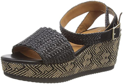 Geox D Lipari D, Sandalias para Mujer, Negro (Black), 35 EU precio