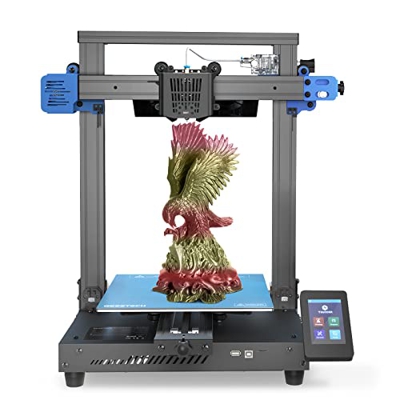GEEETECH Thunder Impresora 3D FDM de Alta Velocidad,hasta 300 mm/s,impresión de Alta precisión,Control de Bucle Cerrado del Eje X/Y,nivelación Manual
