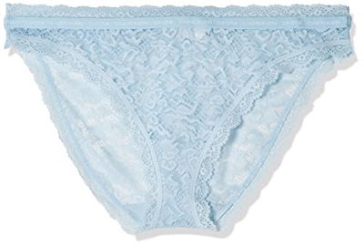 Calvin Klein Bikini Estilo Ropa Interior, Azul pálido, M para Mujer