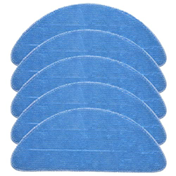 Eyeref repuestos para aspiradoras Trapos de Tela de trapeador Reutilizable de aspiradora 5pcs Robot Aspuumeer Cleaner Mop Tela Adecuada para Abir x6 x características