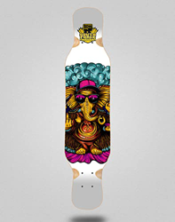 South Force Skateboard Longboard Deck 46 x 10 Rev White precio