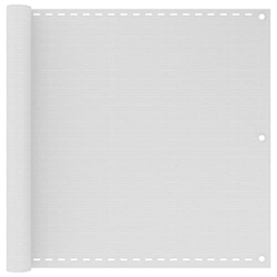Pantalla de balcón Blanco 90x300 cm HDPE Color: Blanco-Material: 100% HDPE (polietileno de alta densidad) en oferta
