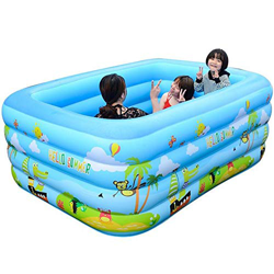 Large Home Inflatable Swimming Pool, Air Pool Balcony Inflatable Swimming Pool Adult Small Indoor Pool Super Large Outdoor Thickened Pool,Summer Backy características