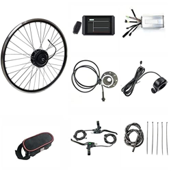 Samnuerly 36V / 48V 500W 20"/ 24" / 26"/ 27.5" / 28"/ 29" / 700C Kit de Bicicleta eléctrica, Kit de conversión de Rueda Trasera de Bicicleta eléctrica características