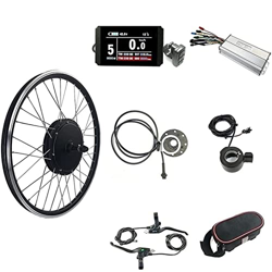 Samnuerly Kit de conversión de Bicicleta eléctrica 48V 1500W 20"24" 26"27.5" 28"29er 700C Rueda Trasera Kits de conversión de Bicicleta eléctrica de B características