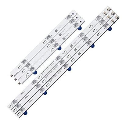 BAVALU 3 uds retroiluminación LED for TCL 43D2900_3X8_3030C_d6t-2d1_4S1PX2 Rev.V2 TV U43P6046