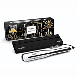 L'Oreal Professionnel | Steampod 3.0 Plancha Profesional Potenciada por Vapor + Neceser termo - resistente + 2 Clips de pelo, Cabello Liso y Ondas Sua en oferta