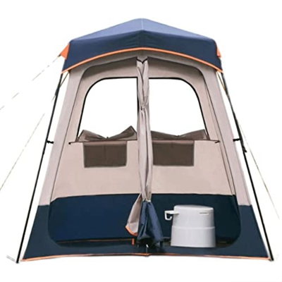 Espesar Vestuario portátil Espacio de Gran tamaño Tienda de Vestuario Doble Tienda de Ducha hermética móvil Temporal Vestuario al Aire Libre De Primer