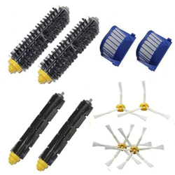 IMASHNA Cerda;batidor Flexible;Cepillo Armado;Filtro Aero Vac/Apto for IRobot Roomba 600 620 630 650 660 (Color : Light Yellow) precio