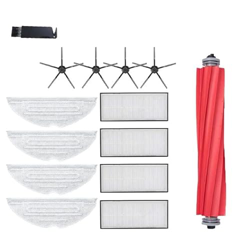 IMASHNA Cepillo Principal Filtro Hepa Cepillo Lateral Trapeadores/Apto for Xiaomi Roborock S7 S70 S75 S7Max S7MaxV T7s G10 Piezas (Color : Rot) precio