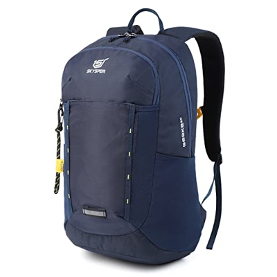SKYSPER 30L Mochilas de Marcha Mochila de Viaje para Hombre Mujer Escolar con Compartimento para Portátil de 17 pulgadas Impermeable Mochila Senderism