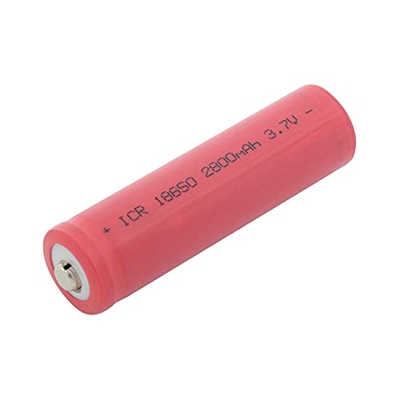 Zpure Batería de Iones de Litio 3,7v 2800mah 18650, Recargable para Linterna Externa, Mini cámara, Banco de energía, Detector, Reloj Despertador, 2 ud