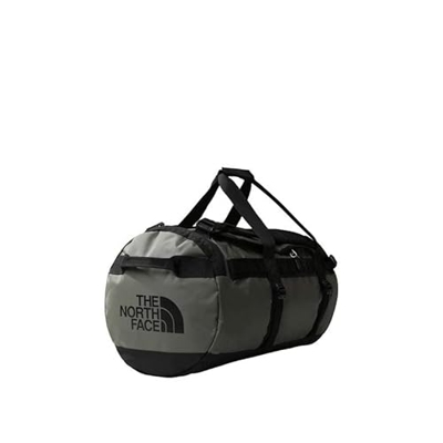 THE NORTH FACE Campamento Base Bolsa de Gimnasio, Unisex, Nuevo Verde Topo-TNF Negro, Talla única