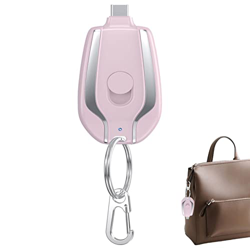 Rolempon Llavero Cargador Power Bank - Banco de energía portátil de 1500 mAh con Tipo C - Mini Paquete de batería ultracompacto Banco de energía de Re precio