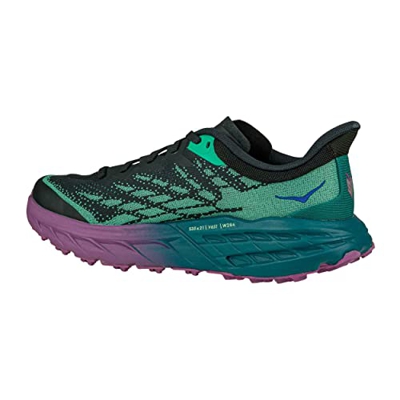 HOKA ONE One Speedgoat 5, Running Shoes Hombre, Blue Graphite/Kayaking, 43 1/3 EU