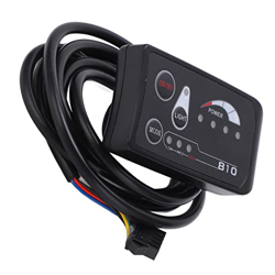 DAUZ Panel de Control de Pantalla LED, Medidor de Pantalla LED de Bicicleta Eléctrica a Prueba de Agua para Controlador JN para Motor de Bicicleta Elé características