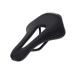 Sillín de Bicicleta con Estampado 3D, Asiento de Bicicleta de Nido de Abeja de resinas líquidas cómodo Hueco de Carbono Completo, Asiento de Carrera d precio