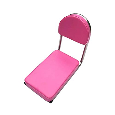 Cyhamse Soporte para Asiento de Bicicleta - Asiento de Bicicleta Suave y cómodo de Seguridad con Cuero,Cojín de Asiento Trasero Grueso de Soporte Fuer