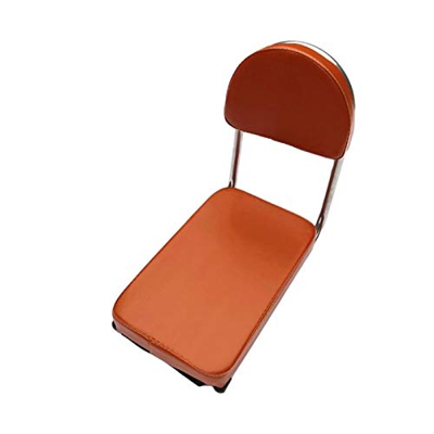 Asiento de pasajero para bicicleta,Asiento de bicicleta suave y cómodo de seguridad con cuero - El soporte fuerte espesa el asiento colorido del estan