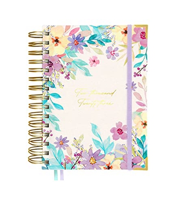 Takenote - Agenda Enero 2023 Diciembre 2023 - Día Página - Tamaño 15x21 cm (A5) - Bilingüe: Español - Inglés - Gala