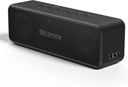 Altavoz Inalámbrico Bluetooth, Sonido Envolvente TWS Altavoz Portátil Bluetooth 5.0, 3 Modos EQ, Impermeable IPX6 y a Prueba de Golpes, tecnología DSP precio