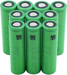 Batería 18650Vtc5A 2600 Mah Batería protegida para Mini Fan Power Bank, 10 Piezas características