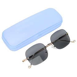 Janzoom Gafas Anti UV, Gafas de Sol Polarizadas, Lentes Grises Negras de Alta Definición para Interiores Y Exteriores en oferta