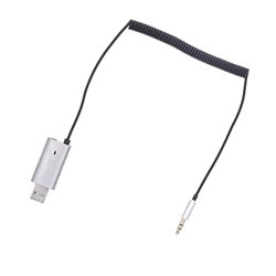 Janzoom Receptor de Coche, Adaptador Auxiliar para Coche, Emparejamiento de Coche Portátil para Coche características